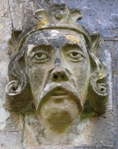 Carved head of a King, (2016)
