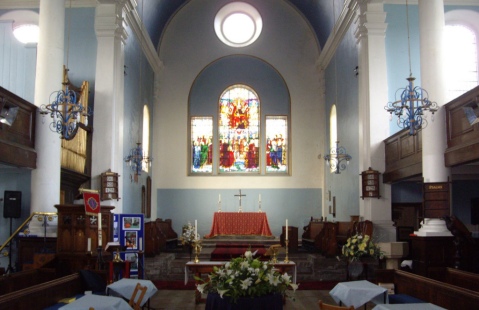 The interior of St Aubyn's Church (2009)